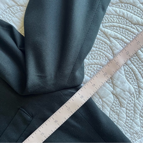 NWT - Madewell - Drapeweave Caldwell Double-Breasted Blazer - True Black - Picture 10 of 11